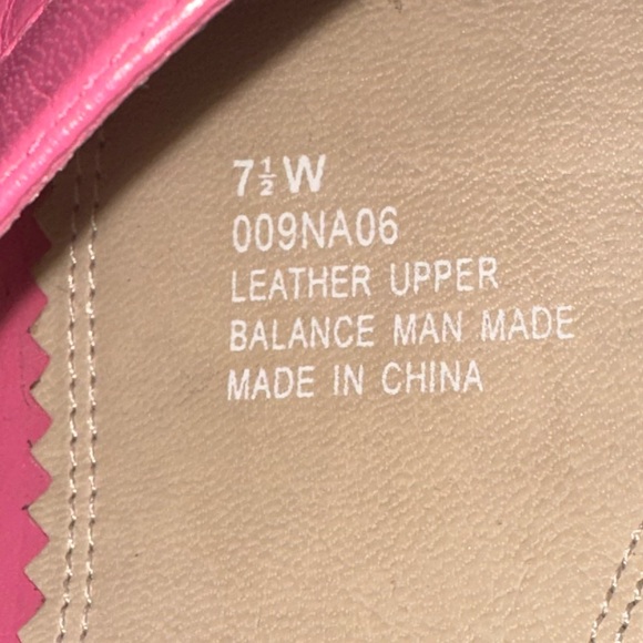 Naturalizer leather Sonya sandals•Color: Passion Pink •Size: 7.5W •NEW IN BOX - Picture 10 of 13